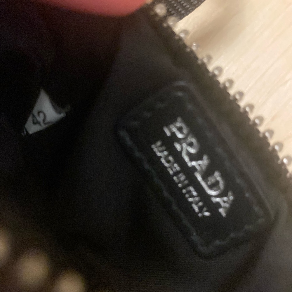 Prada nylon red pouch - Picture 11 of 14